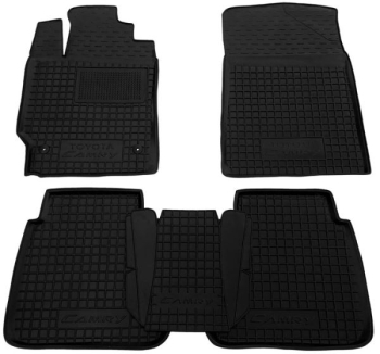 Коврики в салон Toyota Camry (XV40) 2006-2011 Резиновые Avto-Gumm. Фото 2