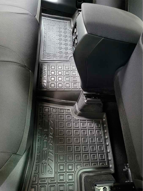 Коврики в салон Toyota Corolla Cross (XG10) 2022-... Резиновые Avto-Gumm. Фото 18