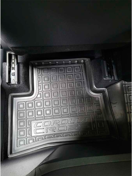 Коврики в салон Toyota Corolla Cross (XG10) 2022-... Резиновые Avto-Gumm. Фото 16