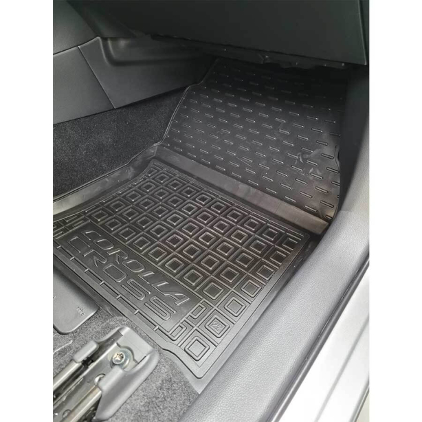 Коврики в салон Toyota Corolla Cross (XG10) 2022-... Резиновые Avto-Gumm. Фото 5