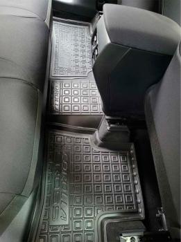 Коврики в салон Toyota Corolla Cross (XG10) 2022-... Резиновые Avto-Gumm. Фото 18