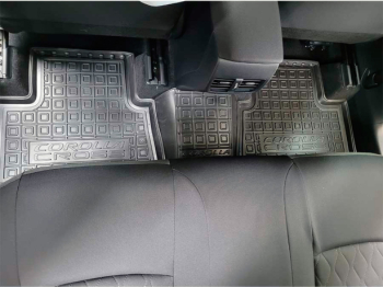 Коврики в салон Toyota Corolla Cross (XG10) 2022-... Резиновые Avto-Gumm. Фото 17