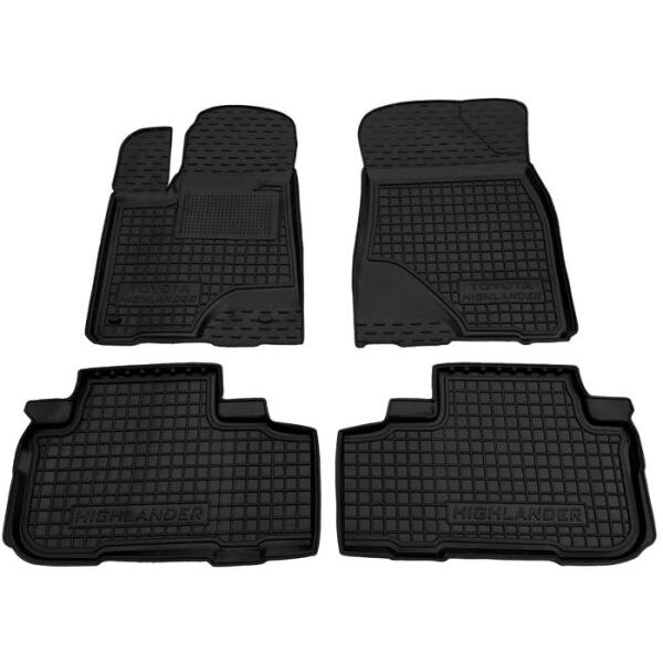 Коврики в салон Toyota Highlander (XU50) 2013-2019 Avto-Gumm