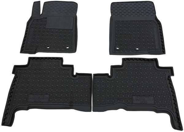 Коврики в салон Toyota Land Cruiser 200 (2012-....) Резиновые Avto-Gumm. Фото 2