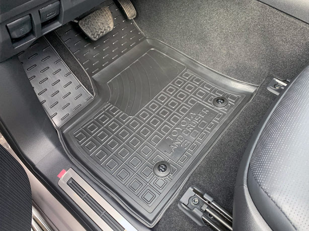 Коврики в салон Toyota Land Cruiser 300 (2021-...) (Avto-Gumm). Фото 4