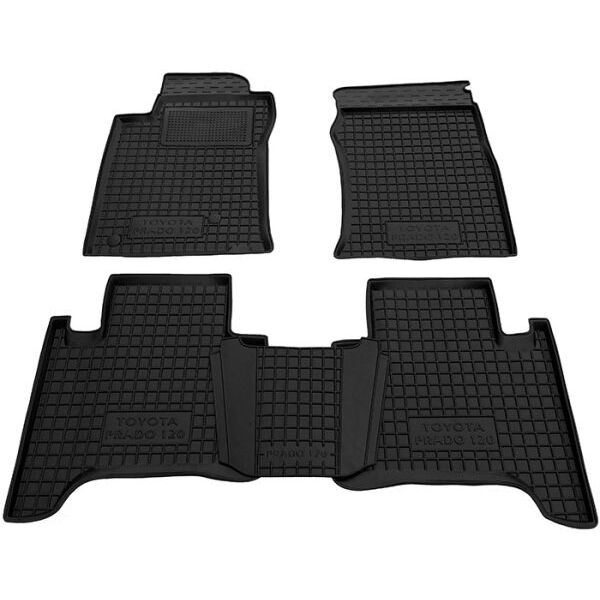 Коврики в салон Toyota Land Cruiser Prado J120 2002-2009 Резиновые Avto-Gumm