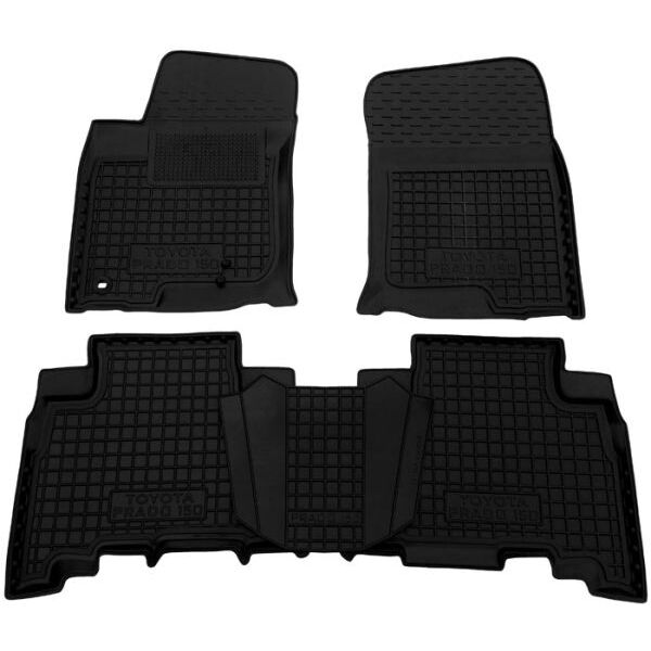 Коврики в салон Toyota Land Cruiser Prado (J150) (2009-...) Резиновые Avto-Gumm