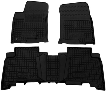 Коврики в салон Toyota Land Cruiser Prado (J150) (2009-...) Резиновые Avto-Gumm. Фото 2