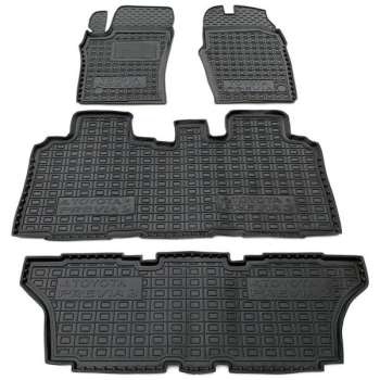 Коврики в салон Toyota Previa (2000-2006) 6-7 мест (Avto-Gumm)