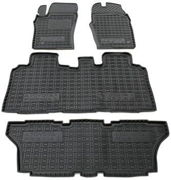 Коврики в салон Toyota Previa (2000-2006) 6-7 місць (Avto-Gumm). Фото 2