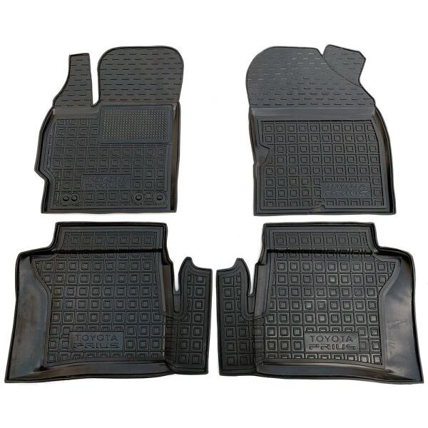 Коврики в салон Toyota Prius (ZHW30) 2009-2015 Резиновые Avto-Gumm
