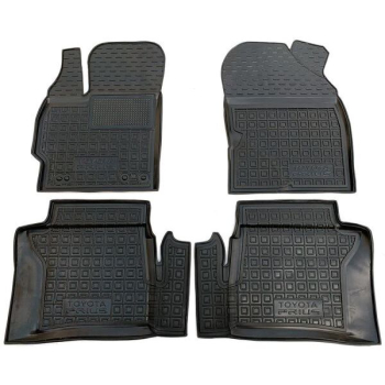 Коврики в салон Toyota Prius (ZHW30) 2009-2015 Резиновые Avto-Gumm