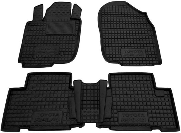 Коврики в салон Toyota RAV 4 (CA30W) 2005-2009 Резиновые Avto-Gumm. Фото 10