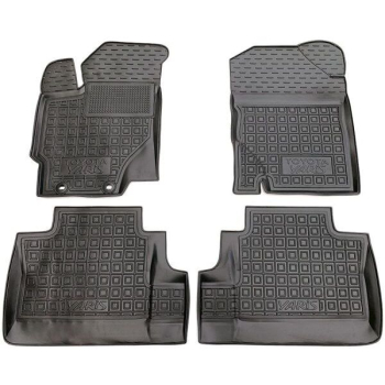 Резиновые коврики в салон Toyota Yaris III XP13 2011-2020 Avto-Gumm