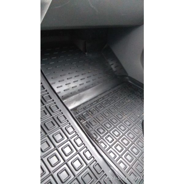 Коврики в салон Volkswagen Crafter II (2016-...) Резиновые Avto-Gumm. Фото 3