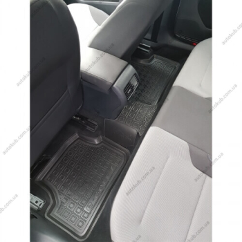 Коврики в салон Volkswagen e-Golf (2014-2020) Резиновые Avto-Gumm. Фото 4