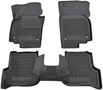 Коврики в салон Volkswagen Golf Plus (2005-2014) Резиновые Avto-Gumm. Фото 11