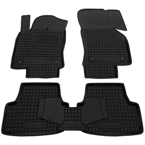 Коврики в салон Volkswagen Golf VII (2012-2020) Резиновые Avto-Gumm