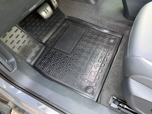 Коврики в салон Volkswagen ID4 (2020-...) Резиновые Avto-Gumm. Фото 18