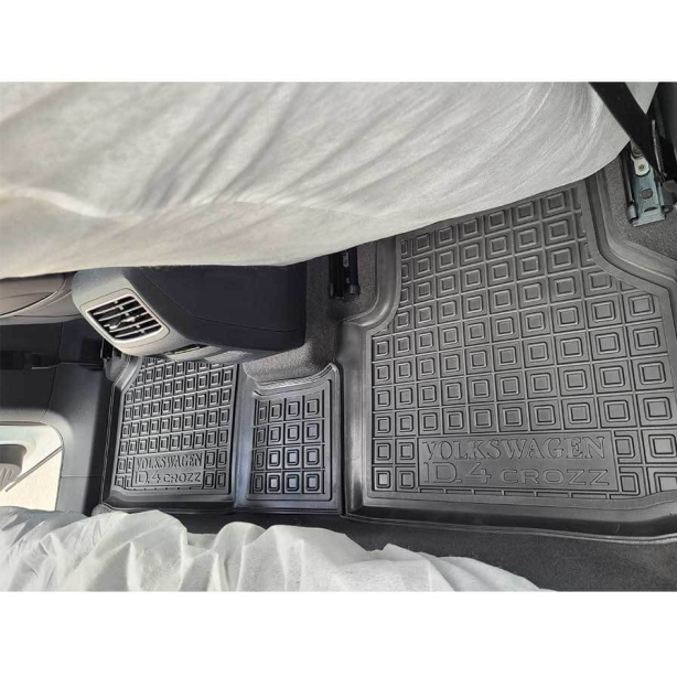Коврики в салон Volkswagen ID4 (2020-...) Резиновые Avto-Gumm. Фото 5