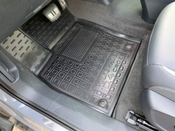 Коврики в салон Volkswagen ID4 (2020-...) Резиновые Avto-Gumm. Фото 18