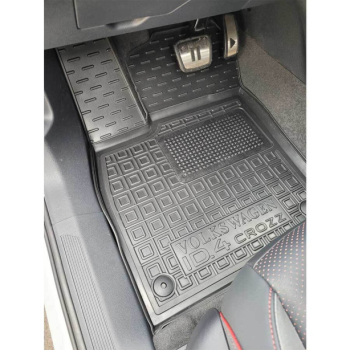 Коврики в салон Volkswagen ID4 (2020-...) Резиновые Avto-Gumm. Фото 2