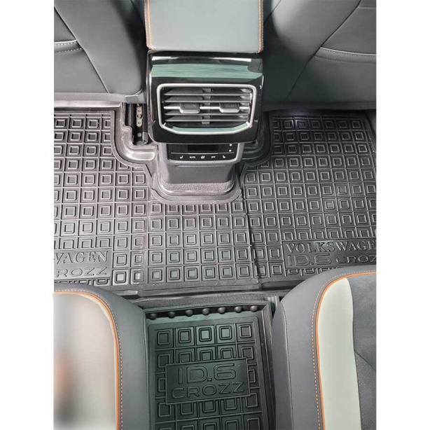 Коврики в салон Volkswagen ID6 (2021-...) Резиновые (Avto-Gumm). Фото 6