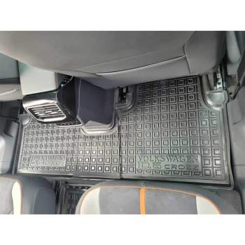 Коврики в салон Volkswagen ID6 (2021-...) Резиновые (Avto-Gumm). Фото 5
