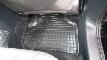 Коврики в салон Volkswagen Jetta VI (2010-2018) Резиновые Avto-Gumm. Фото 14