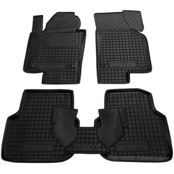 Коврики в салон Volkswagen Jetta VI (2010-2018) Резиновые Avto-Gumm