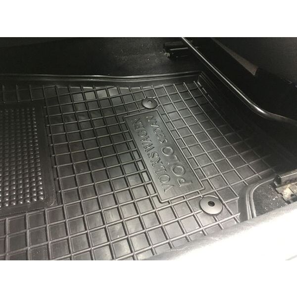 Коврики в салон Volkswagen Polo Sedan (2010-...) Резиновые Avto-Gumm. Фото 4