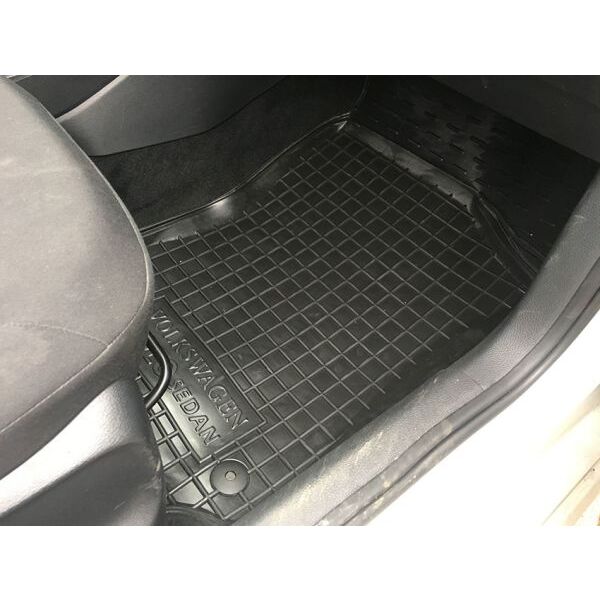 Коврики в салон Volkswagen Polo Sedan (2010-...) Резиновые Avto-Gumm. Фото 9