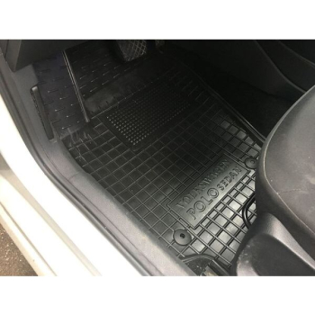 Коврики в салон Volkswagen Polo Sedan (2010-...) Резиновые Avto-Gumm. Фото 2