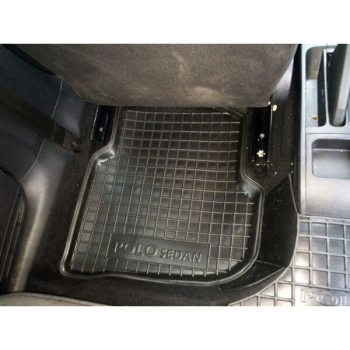 Коврики в салон Volkswagen Polo Sedan (2010-...) Резиновые Avto-Gumm. Фото 5