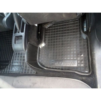 Коврики в салон Volkswagen Polo Sedan (2010-...) Резиновые Avto-Gumm. Фото 7