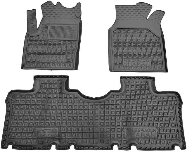 Коврики в салон Volkswagen Sharan I (1995-2010) Резиновые Avto-Gumm