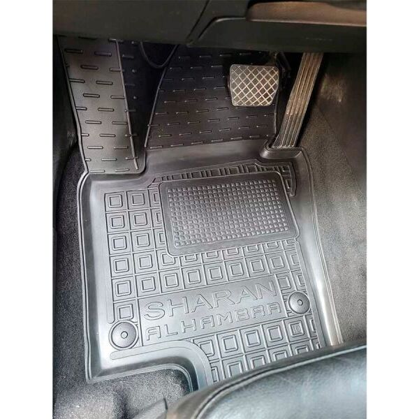 Коврики в салон Volkswagen Sharan II (2010-...) Резиновые (Avto-Gumm). Фото 3