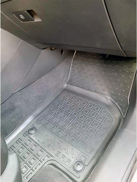 Коврики в салон Volkswagen Sharan II (2010-...) Резиновые (Avto-Gumm). Фото 14