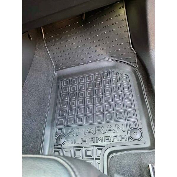 Коврики в салон Volkswagen Sharan II (2010-...) Резиновые (Avto-Gumm). Фото 8