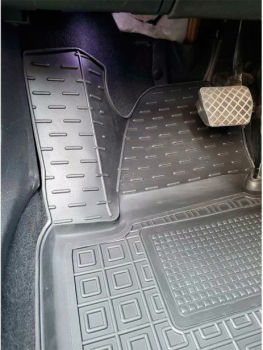 Коврики в салон Volkswagen Sharan II (2010-...) Резиновые (Avto-Gumm). Фото 12