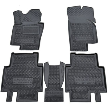 Коврики в салон Volkswagen Sharan II (2010-...) Резиновые (Avto-Gumm)