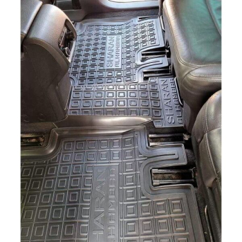 Коврики в салон Volkswagen Sharan II (2010-...) Резиновые (Avto-Gumm). Фото 5