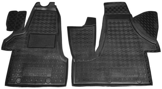 Коврики в салон Volkswagen T5 Transporter 2003- (1plus1) (Avto-Gumm). Фото 2