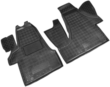 Коврики в салон Volkswagen T5 Transporter 2003- (1plus1) (Avto-Gumm). Фото 3