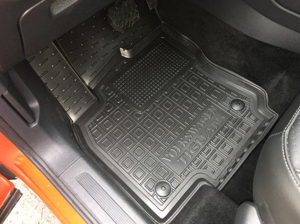 Коврики в салон Volkswagen Tiguan Allspace 2018- (Avto-Gumm). Фото 13