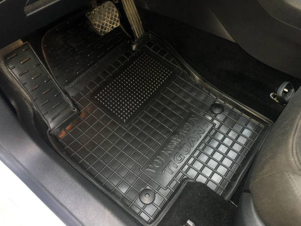 Коврики в салон Volkswagen Tiguan I (2007-2015) Резиновые Avto-Gumm. Фото 5