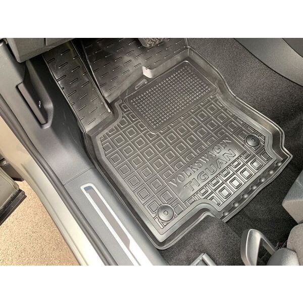 Коврики в салон Volkswagen Tiguan II (2015-...) Резиновые Avto-Gumm. Фото 2