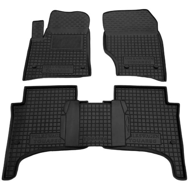 Коврики в салон Volkswagen Touareg I 2002-2010 Резиновые Avto-Gumm