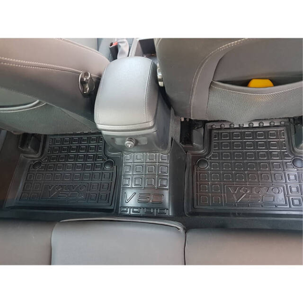 Коврики в салон Volvo V50 (2004-2012) Резиновые Avto-Gumm. Фото 4