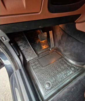 Коврики в салон BMW 5 (F07) GT (2009-2017) Резиновые (Avto-Gumm). Фото 13